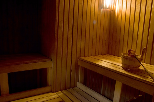 Bath-house, sauna, relaxation and rest room